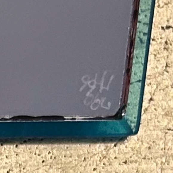 Glass Art Box with Feet & Mirror - Picture 11 of 11